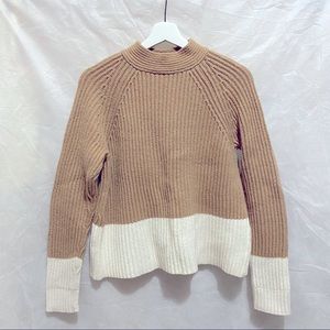 BR Chunky Color-Block Sweater NWT Size S